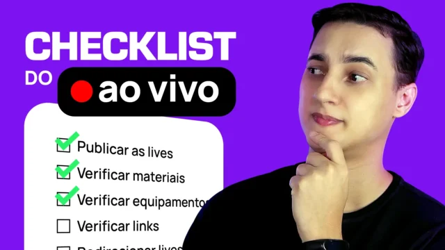 live de lançamento infoproduto no youtube