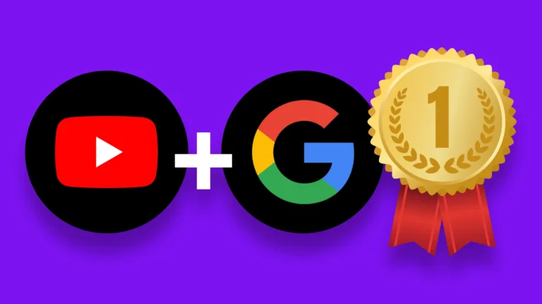 aparecer nas pesquisas do youtube e do google