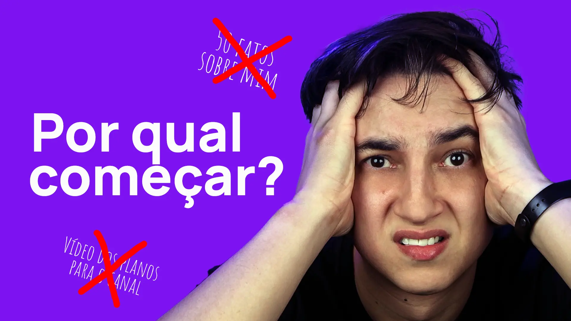 seu primeiro video no youtube